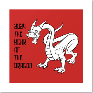 2024 Year of the Dragon Posters and Art